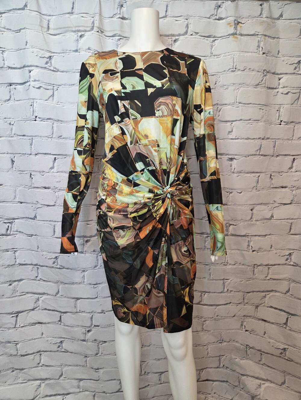 Ted Baker Tabbi Printed Knot Dress